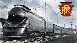 The Broadway Limited  Pennsylvania Railroad Passenger Trains [upl. by Turrell]