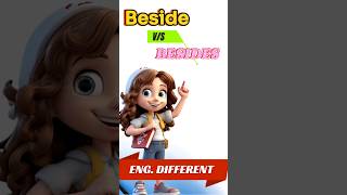 Different between Beside and Besides english short [upl. by Fiden]