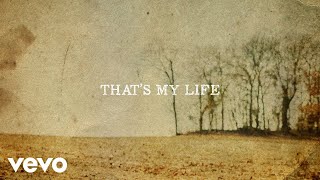 Aaron Lewis  Thats My Life Lyric Video [upl. by Okikuy]