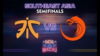 Fnatic vs TNC Game 2  MDL Macau SEA Qualifier Semifinals  HadesDotaTv [upl. by Flemming497]