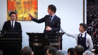 Pursuit of Quality Drives Sothebys London Contemporary Art Evening Auction to £758 Million [upl. by Uund148]