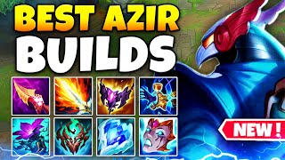 Best Azir Builds in Season 14  Azir Mid amp Top Gameplay Guide [upl. by Sydney]