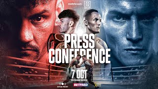 Leigh Wood vs Josh Warrington Press Conference [upl. by Kittie]