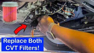 Honda Civic CVT Filter Replacement amp Fluid Change DIY Transmission Maintenance 10th Gen 20162021 SI [upl. by Kandy]