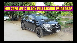 XUV 500 2020 BS6 BRAND NEW BLACK XUV W11 NEW SHAPE SECOND HANDBIG DISCOUNT XUV W11 REVIEW AND COST [upl. by Ydnar]