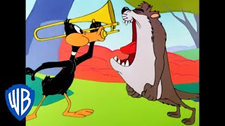 Looney Tunes  Daffy vs Taz  Classic Cartoon  WB Kids [upl. by Ydnic]