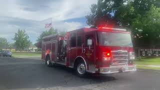 Walla Walla Fire Department Engine 1 Responding [upl. by Zuckerman]