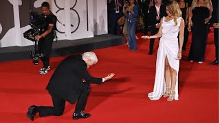 Richard Gere Shines at amfAR Gala Venezia 2024 with Alejandra Silva and Son Homer [upl. by Papageno]