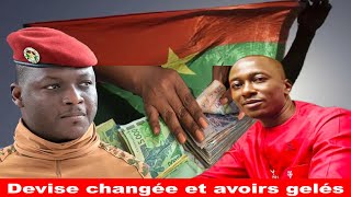 Issa Diawara  Le Burkina change de devise et gèle les avoirs [upl. by Enyleuqcaj]