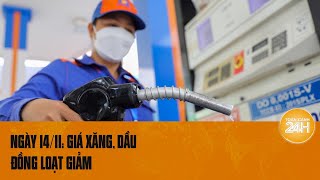 Giá xăng dầu đồng loạt giảm chiều ngày 1411  Toàn cảnh 24h [upl. by Selmner161]