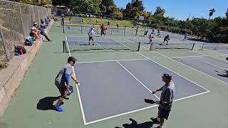 ConnerBen v FunkeyDieter SCALPEL Santa Cruz Amateur Local Pickleball Enthusiast League [upl. by Delogu]