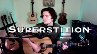 Superstition  Stevie Wonder acoustic cover [upl. by Farmann]