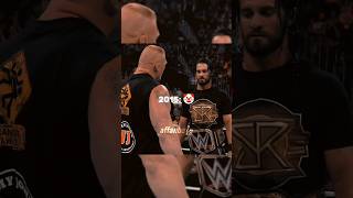 Seth Rollins amp Brock Lesnar  2015 vs 2019  ❤️‍🔥 Edit [upl. by Adilem]