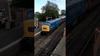 Peak 46 045 Arriving at Bridgnorth on Day 1 of the SVR Autumn Diesel Bash [upl. by Fitts]