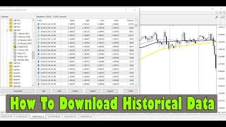 How to View or Download Historical Data in MT4  See Upto 50 Year Previous Chart In Metatrader 4 [upl. by Erlinna]