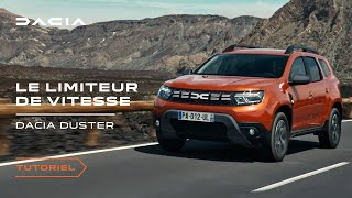 Dacia Duster  Comment utiliser le limiteur de vitesse  FR [upl. by Larred]