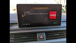 New provider for Audi Internet Radio  Audials [upl. by Igic13]