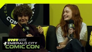 Stranger Things Cast On Season 3  ECCC 2019  SYFY WIRE [upl. by Airbmat]