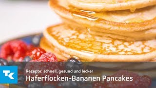 HaferflockenBananen Pancakes [upl. by Oskar318]