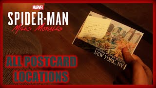 Marvels SpiderMan Miles Morales  All Postcard Locations  Memory Lane Trophy [upl. by Einnim]