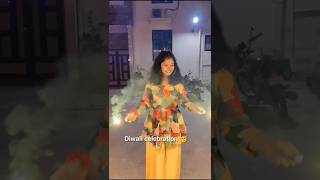 Diwali celebration minivlog✨🥳shorts diwali crackers mithai minivlog diwalispecial new india [upl. by Lajes913]