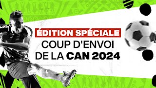 ⚽️ Coup denvoi de la CAN 2024 en Côte dIvoire Coupe dAfrique des nations de football [upl. by Anirda526]