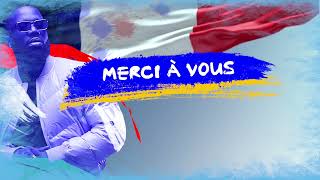 KABONGO DJ X VEGEDREAM  Merci les bleus lyrics video officielle [upl. by Suoivart661]