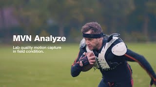 Lab quality motion capture in field conditions  Xsens MVN Analyze [upl. by Luanne541]