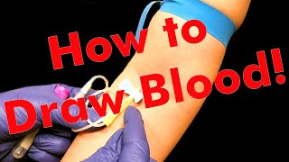 A doctors Phlebotomy Class How to draw blood [upl. by Ynohtnakram]