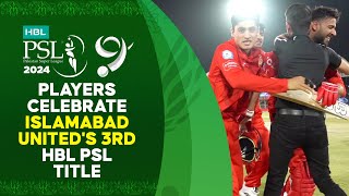 Islamabad United’s Winning Moments [upl. by Neelear389]