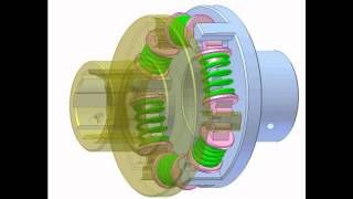 Coil spring coupling 1 [upl. by Griggs]