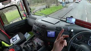 HGV CLASS 2 POV DRIVING VLOG  COURTAIN SIDE MULTIDROP [upl. by Hebe]