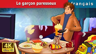 Le garçon paresseux  The Lazy Boy in French FrenchFairyTales [upl. by Eceertal]