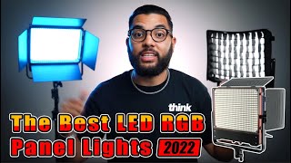 The Best LED RGB Panel Lights for YouTube Videos in 2022 [upl. by Iaras]