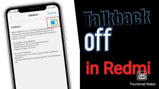 talkback is on press and hold volume and volume for 3 seconds to turn off redmi [upl. by Descombes339]