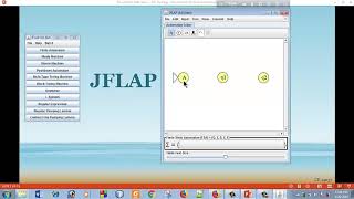 JFLAP Tutorial Part01 [upl. by Antonio90]