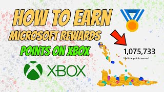 How to Earn Microsoft Rewards Points on Xbox PC amp Mobile  Free Game Pass Gift Cards [upl. by Shanda]