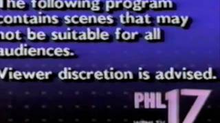 WPHL Cinema 17  Viewer Discretion  1990 [upl. by Kappenne425]