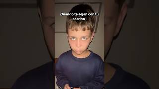 Cuando te dejan con tu sobrino😥 viralvideo viralshorts [upl. by Brinkema]