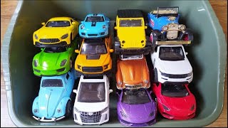 BOX FULL OF Model Cars Honda Civic Bugatti Divo McLaren 650s Audi Rs7 Ford Raptor Ferrari sf90 [upl. by Ainotahs391]