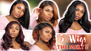 🖐🏾 5 New 🔥 UNDER 40  Outre Melted Hairline SERPAHINE  HARPER  MYRANDA  ZANDRA  ROSELYN [upl. by Hannahs561]