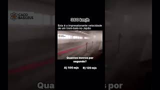 60 kmh Tá achando rápido E se eu te perguntar quantos metros por segundo isso dá fisica [upl. by Heller252]