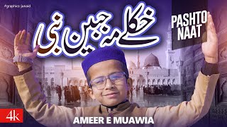 خکلے مہ جبین نبیؐ Khkulay Dil Ruba Nabi  2024 Ameer Muavia Mashom  Latest pashto HD Kalam Naat [upl. by Marshall]