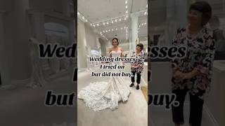 Wedding Dresses I tried On But Did Not Buy… [upl. by Charron]