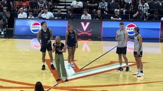 UVA 2024 BlueWhite 3 Point Contest [upl. by Erodaeht212]