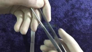 Hospitime Dissecting Forceps  Plain and Tooth [upl. by Judye495]