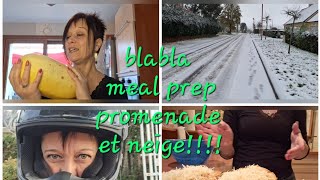 👉SEMAINE BIEN REMPLIE✨️✨️ MEAL PREAP 👨‍🍳👨‍🍳👨‍🍳 BALADES 🌨🌨🏍🏍 [upl. by Feinstein]