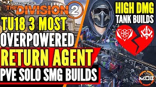 The Division 2  BEST SOLO PVE BUILD  GOD MODE STRIKER HF HB  3 HIGH DMG DPS TANK SMG BUILDS [upl. by Sabas]