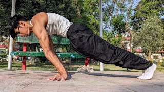 How To Pseudo Planche Push Ups  Best Planche Push Up Progression For Beginners [upl. by Lonny]