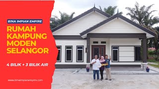 Bina Rumah Selangor Jeram  bina atas tanah sendiri [upl. by Sundberg]